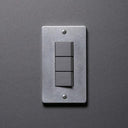 ZS4-J3_SG 角穴ダイカストプレート＋JIMBO_NKトリプル セット ソリッドグレー