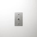 ZS3-101 トグルスイッチプレート フラット 1連/1口