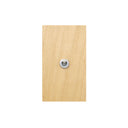 ZS6-101/AL トグルスイッチプレート　プライウッド・メープル/アルミレバー