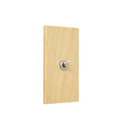 ZS6-101/AL トグルスイッチプレート　プライウッド・メープル/アルミレバー