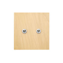 ZS6-202/AL トグルスイッチプレート　プライウッド・メープル/アルミレバー