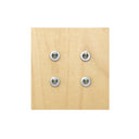 ZS6-204/AL トグルスイッチプレート　プライウッド・メープル/アルミレバー