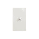 ZS7-101/AL トグルスイッチプレート セラミックフラット  アルミレバースイッチ（縦横共通モデル）