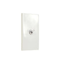 ZS7-101/AL トグルスイッチプレート セラミックフラット  アルミレバースイッチ（縦横共通モデル）